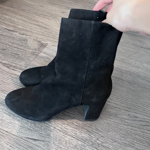 Stuart Weitzman Suede Bootie - Picture 3 of 5